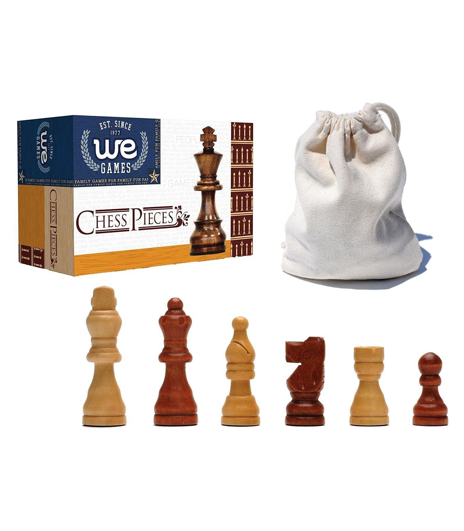 Bobby Fischer Шахматные фигуры Staunton из дерева, 32 фигуры, возраст 14+