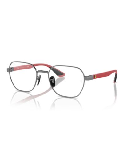 Ray-Ban Unisex Irregular Metal RB6594M Optics Scuderia Ferrari Collection Eyeglasses