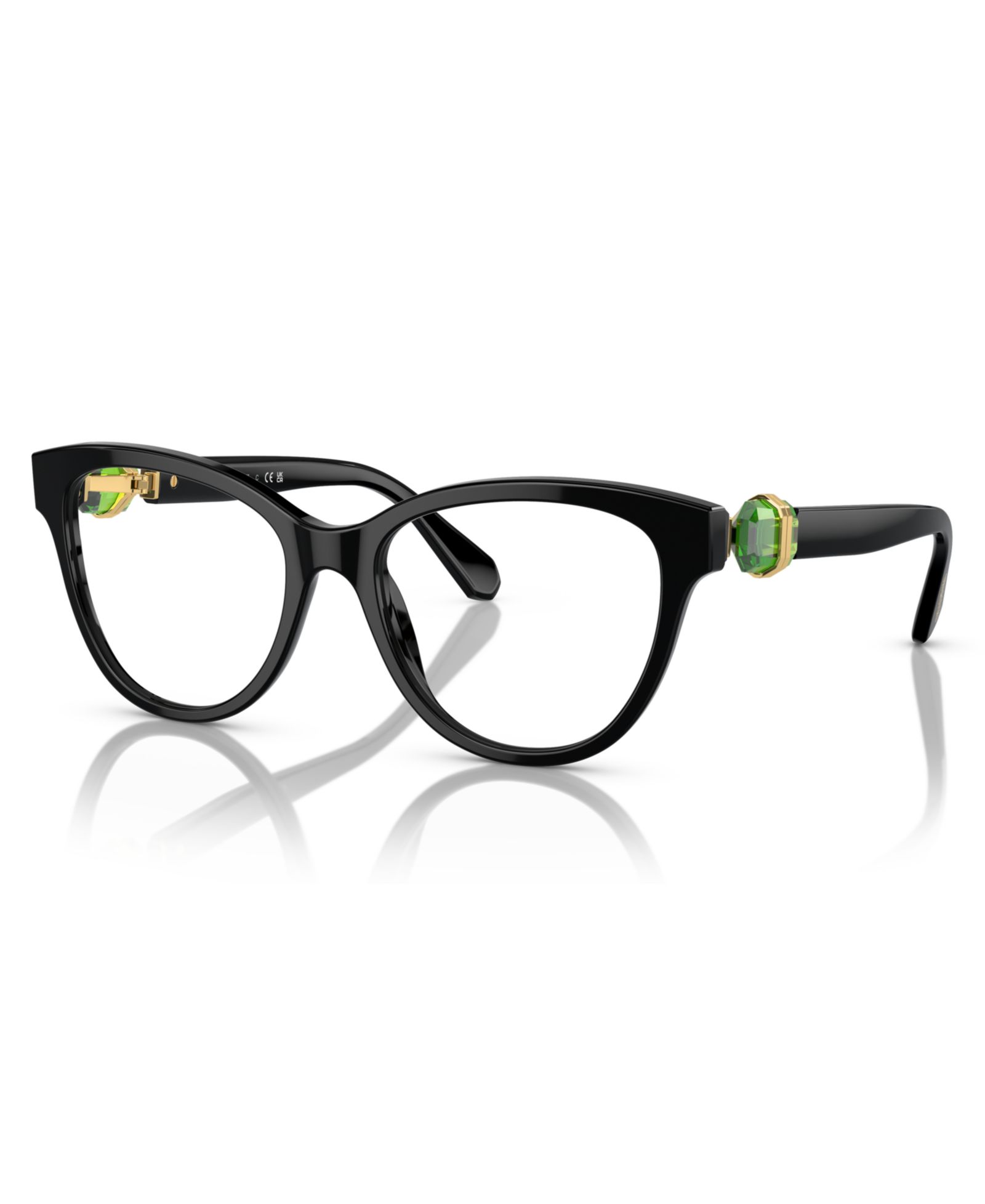 Swarovski Woman Round Plastic SK2004 Eyeglasses