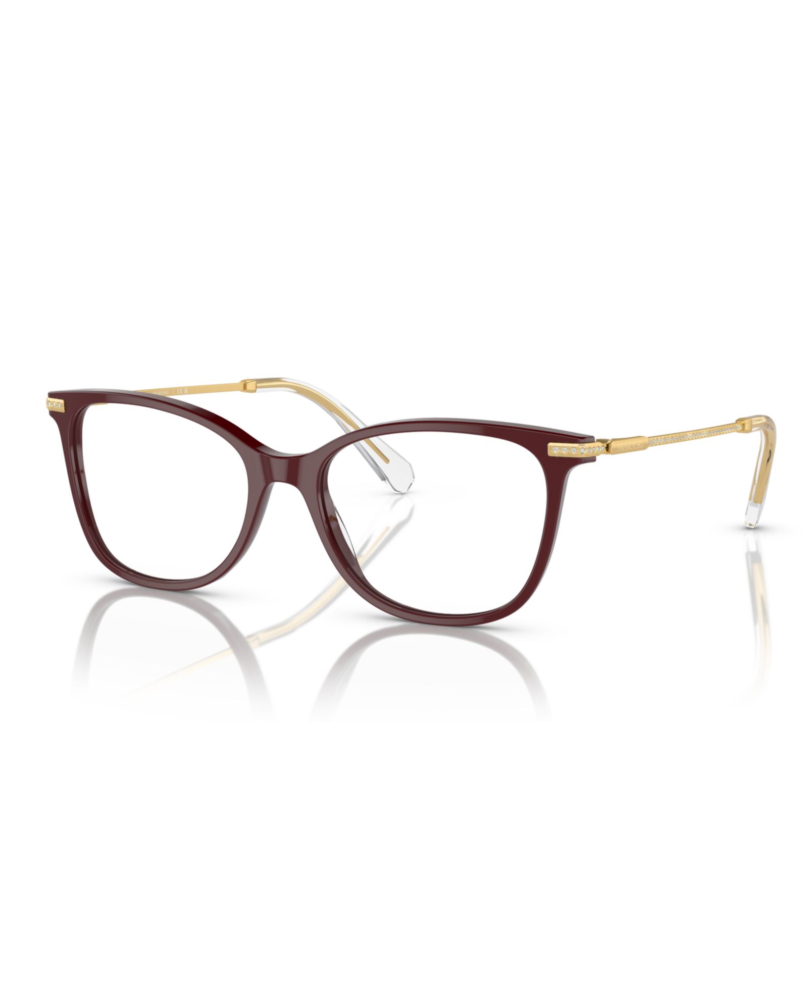 Swarovski Woman Square Plastic SK2010 Eyeglasses