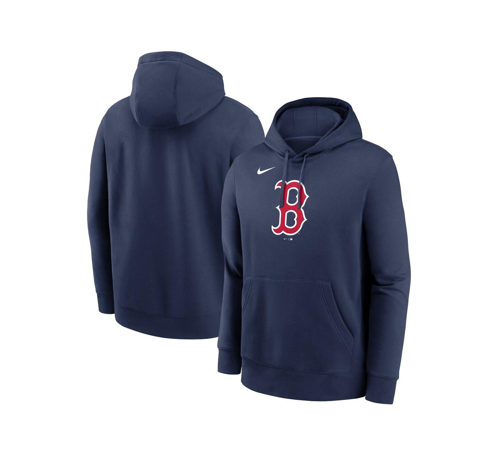 Мужская толстовка Nike Boston Red Sox Logo Club Fleece Pullover
