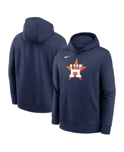 Nike Мужское худи Houston Astros Logo Club Fleece, темно-синий цвет