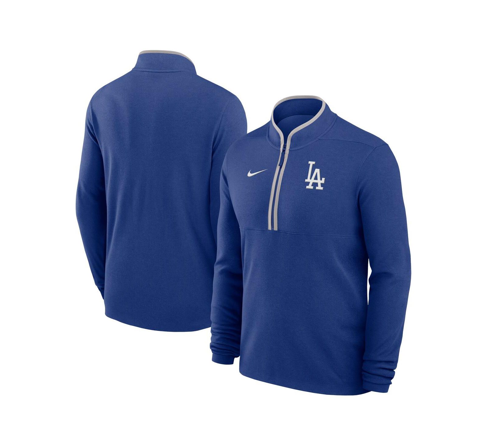 Nike Men's Royal Los Angeles Dodgers Dri-FIT Victory Half-Zip