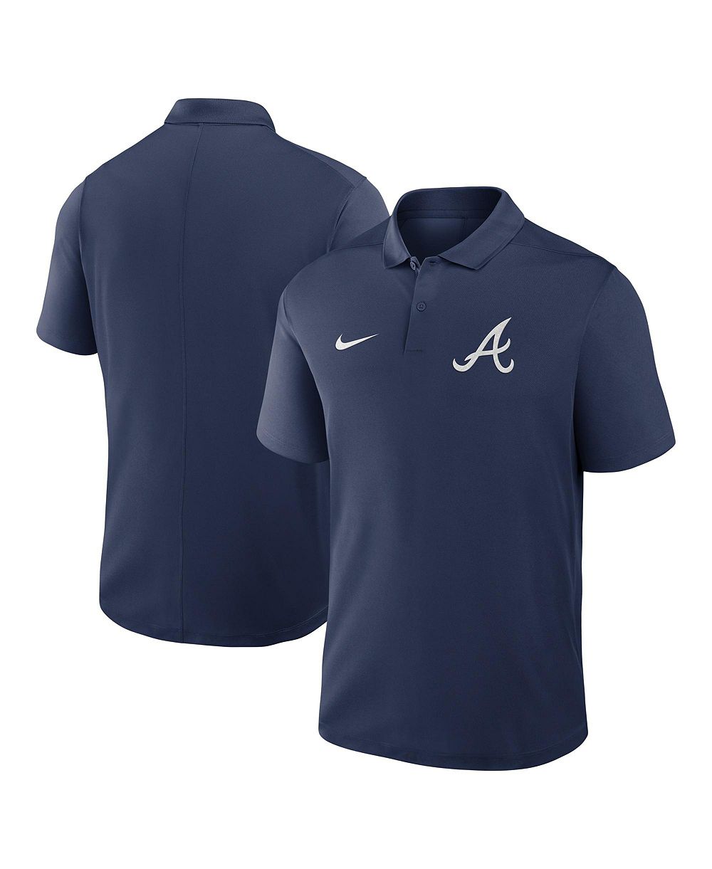 Мужская рубашка-поло Nike Navy Atlanta Braves Dri-FIT Victory