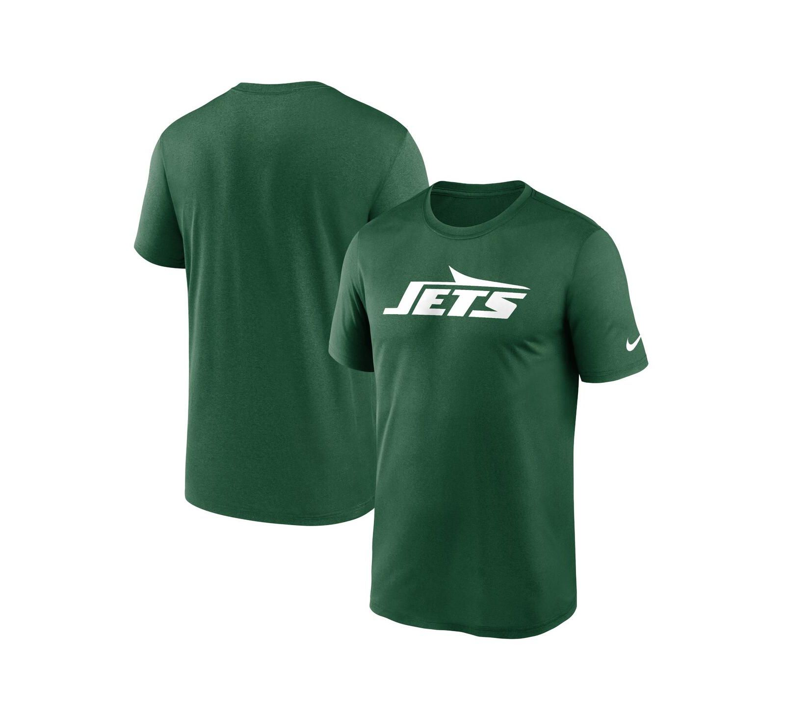 Мужская футболка Nike New York Jets Primetime Legend Wordmark Performance