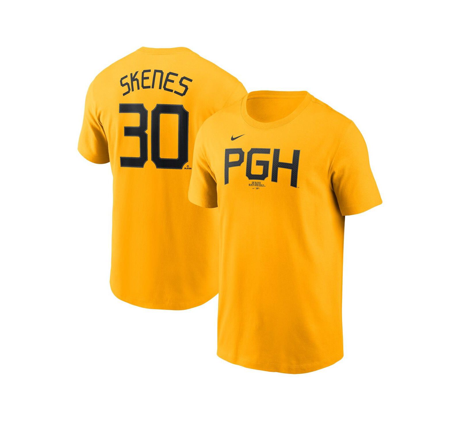Nike Men's Paul Skenes Pittsburgh Pirates Fuse Name & Number T-Shirt