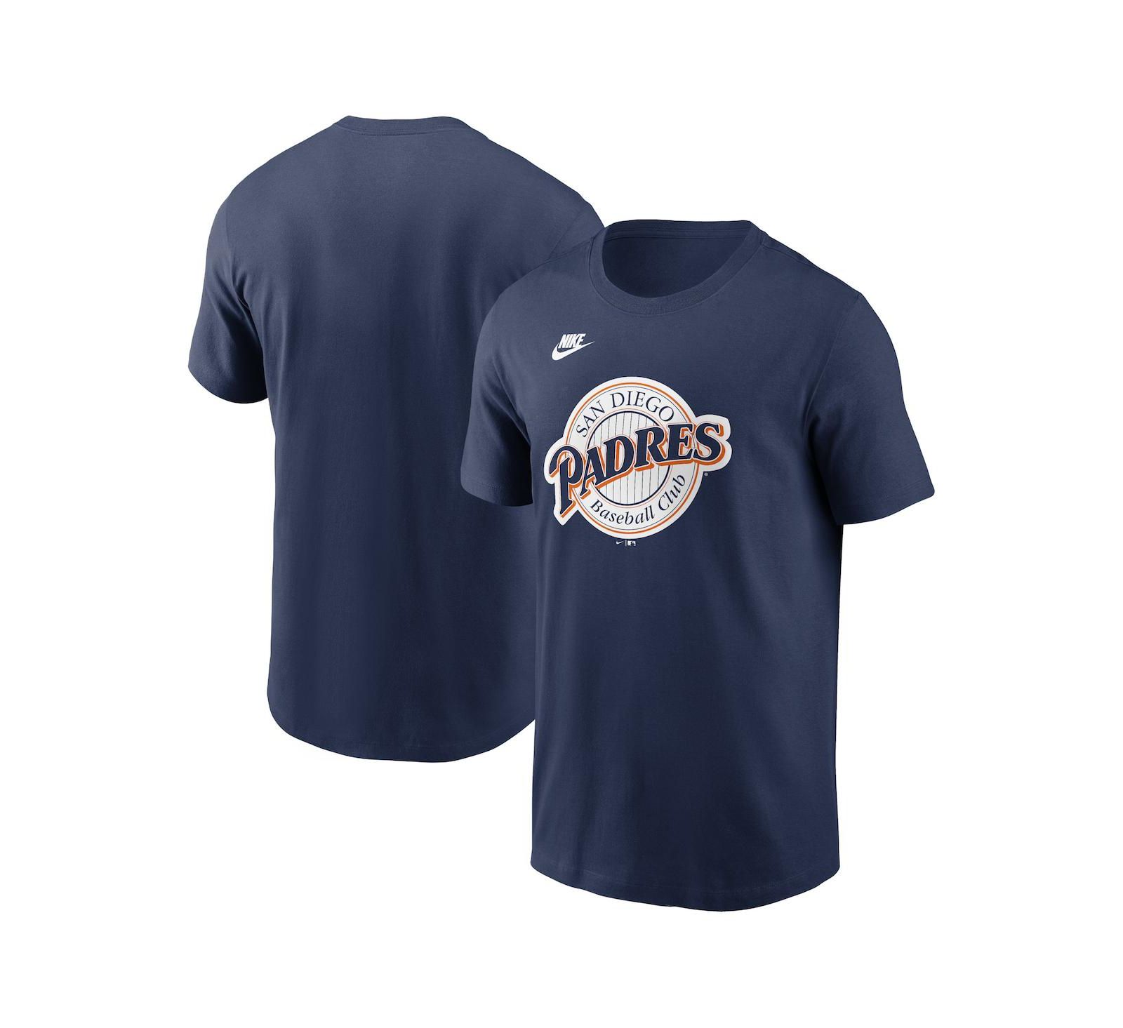 Nike Men's San Diego Padres Cooperstown Collection Team Logo T-Shirt