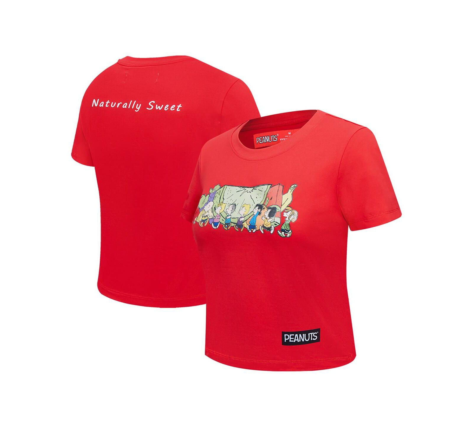 Женская укороченная футболка Freeze Max Peanuts Ly Sweet Baby Doll