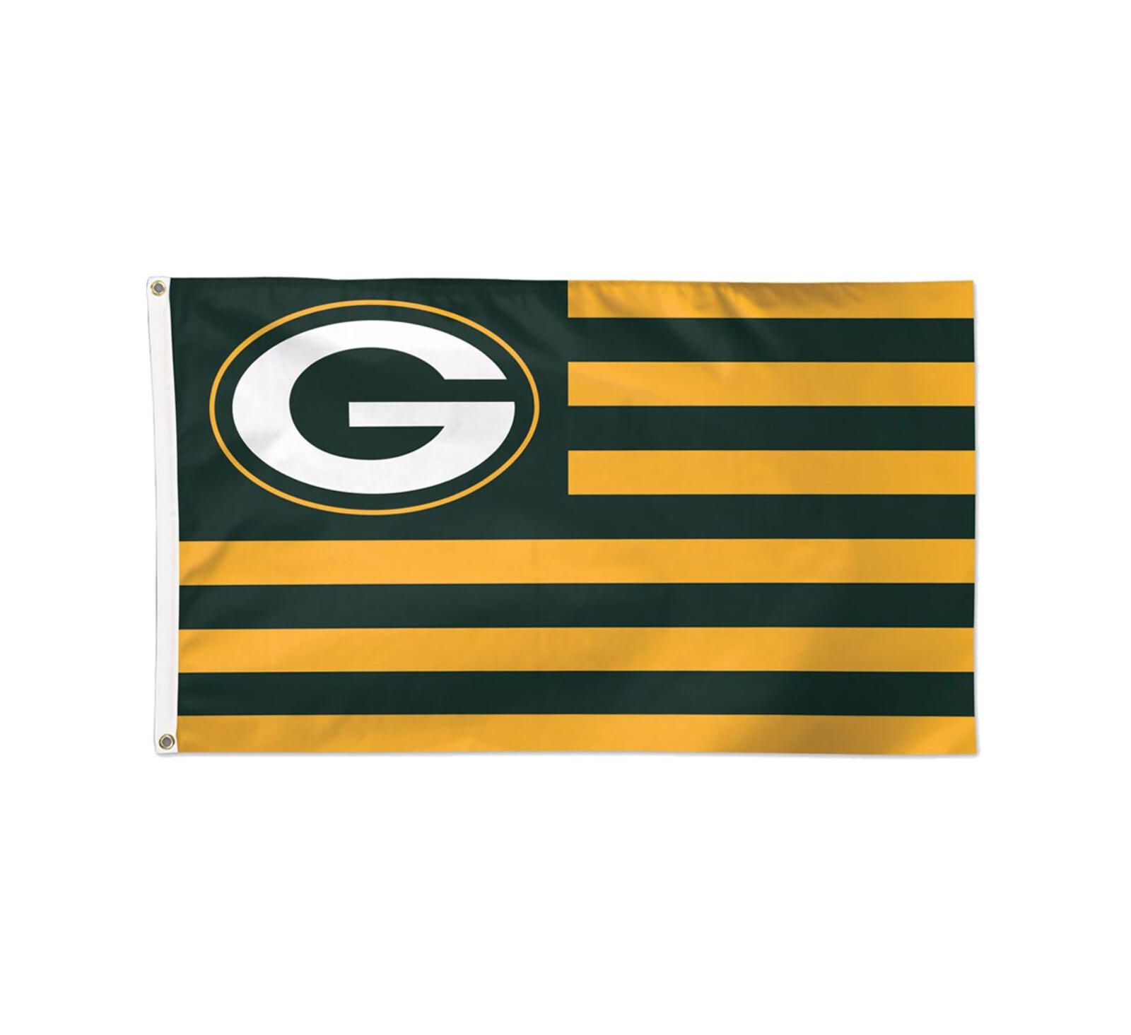 WinCraft флаг Bay Packers Americana Stars Stripes Deluxe, 3' x 5'