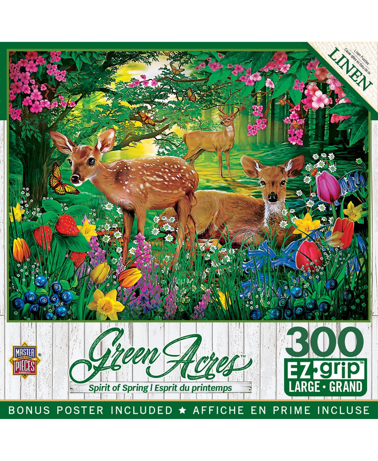 Пазл Masterpieces Spirit of Spring с удобными ручками, 300 деталей, от 11 лет