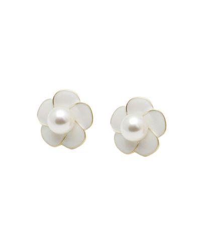 SOHI Women's Flower Stud Earrings