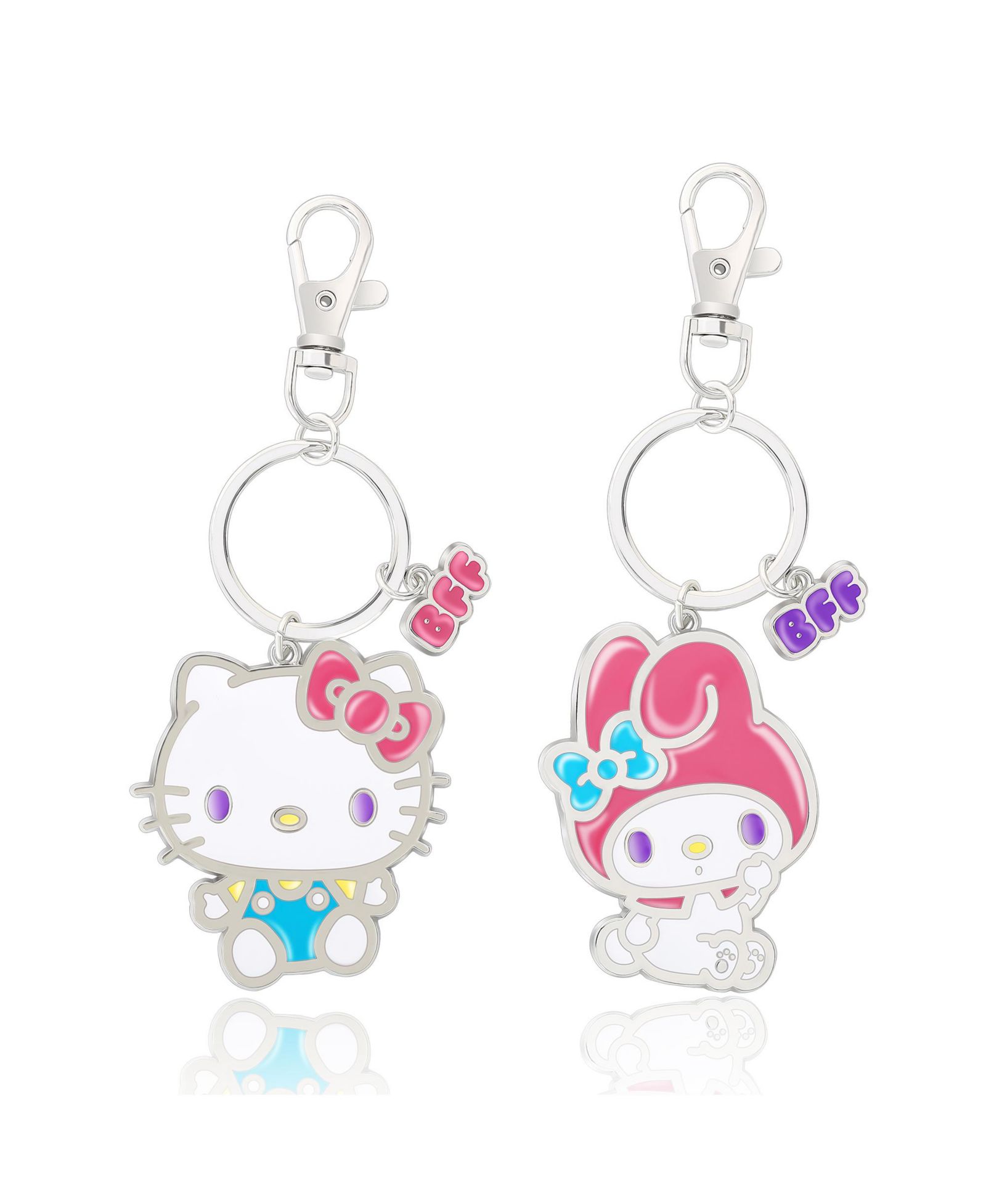 Набор из 2 брелоков Sanrio Hello Kitty: Hello Kitty и My Melody