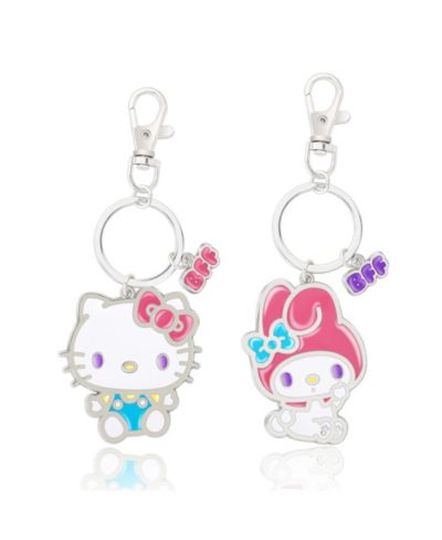 Sanrio Hello Kitty BFF Keychain Set of 2 - Hello Kitty and My Melody