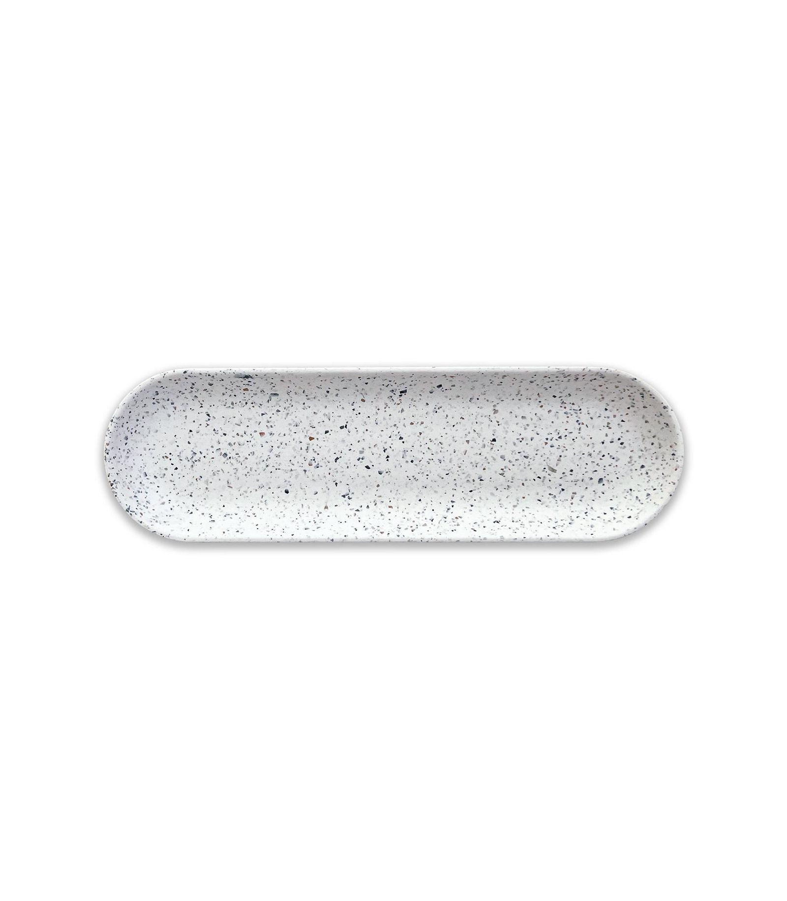 Набор овальных блюд Q Squared Terrazzo 18" x 5.5"