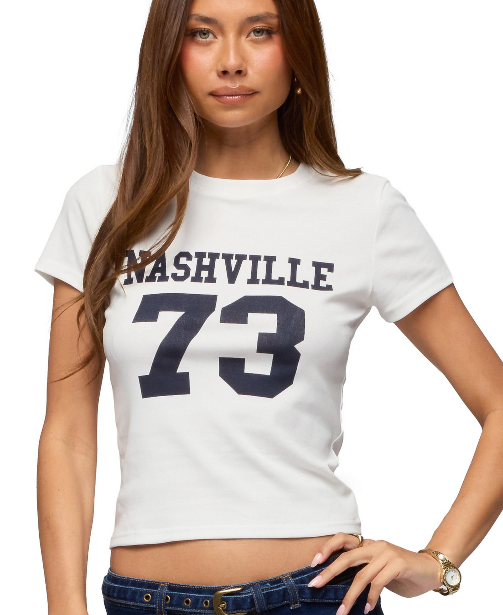 Edikted Women's Nashville T Shirt
