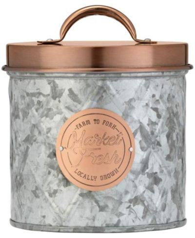 Металлическая банка для хранения продуктов Amici Home Bristol, малая, 52 oz