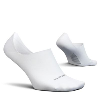 Feetures Men's Elite Ultralight Invisible Socks - Anti-Slip Sport Sock Liner with Targeted Compression