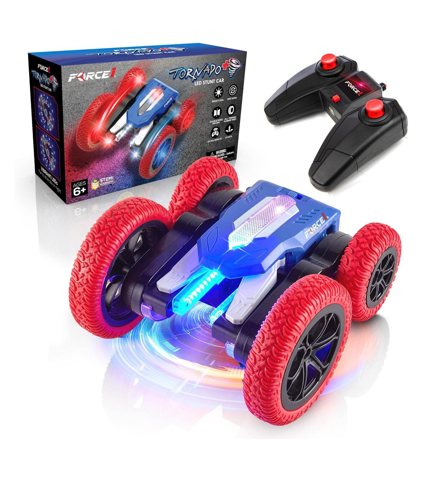 Force1 Tornado+ LED Remote Control Car для детей