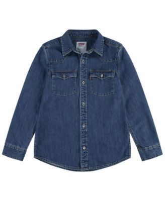 Levi's Boys' 8-20 New Barstow Western Long-Sleeve Shirt