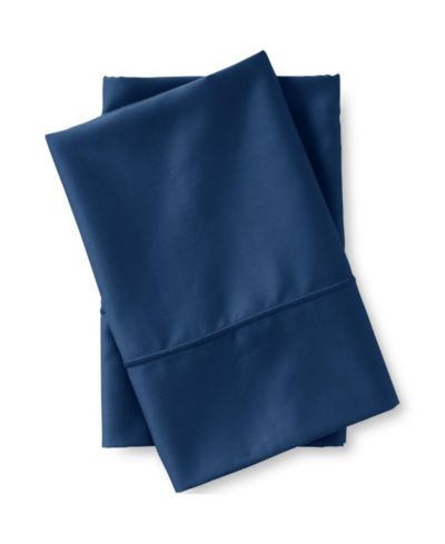 Lands' End 400 Thread Count Premium Supima Cotton Sateen Pillowcases