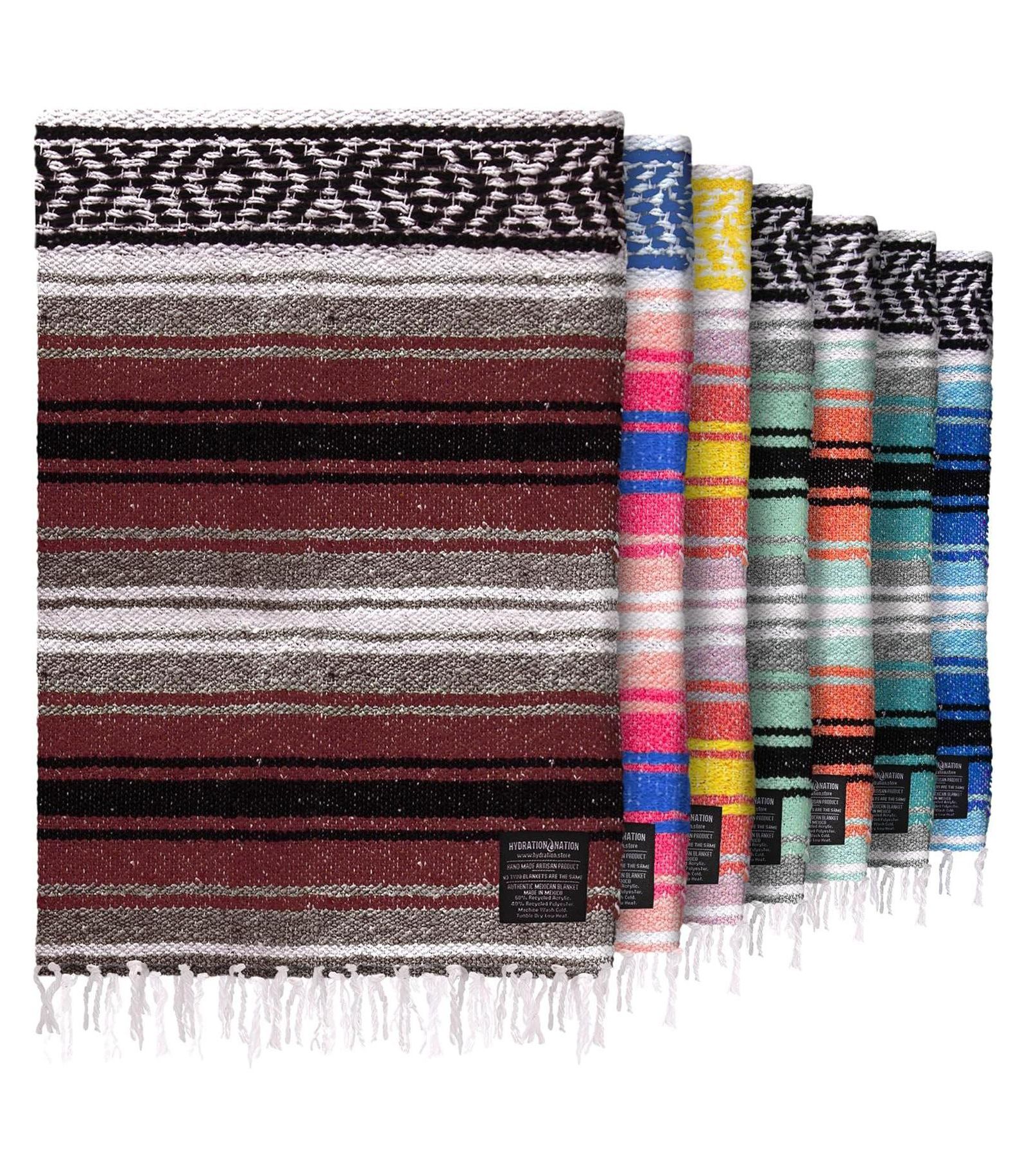 Мексиканский плед Zulay Kitchen Authentic Large Handwoven Serape