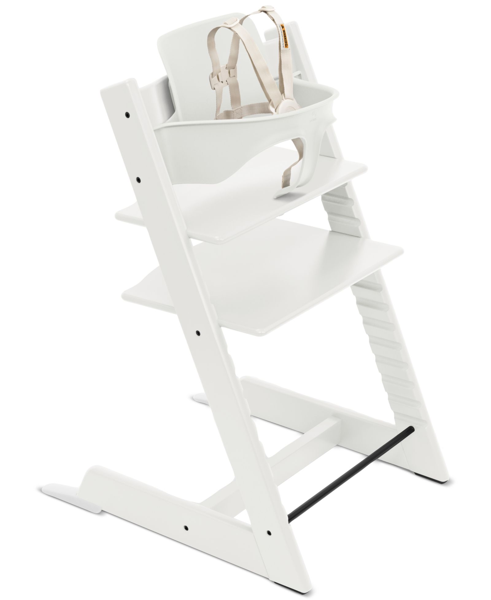 Детское высокосидячее кресло Stokke Baby Tripp Trapp® и набор для малыша