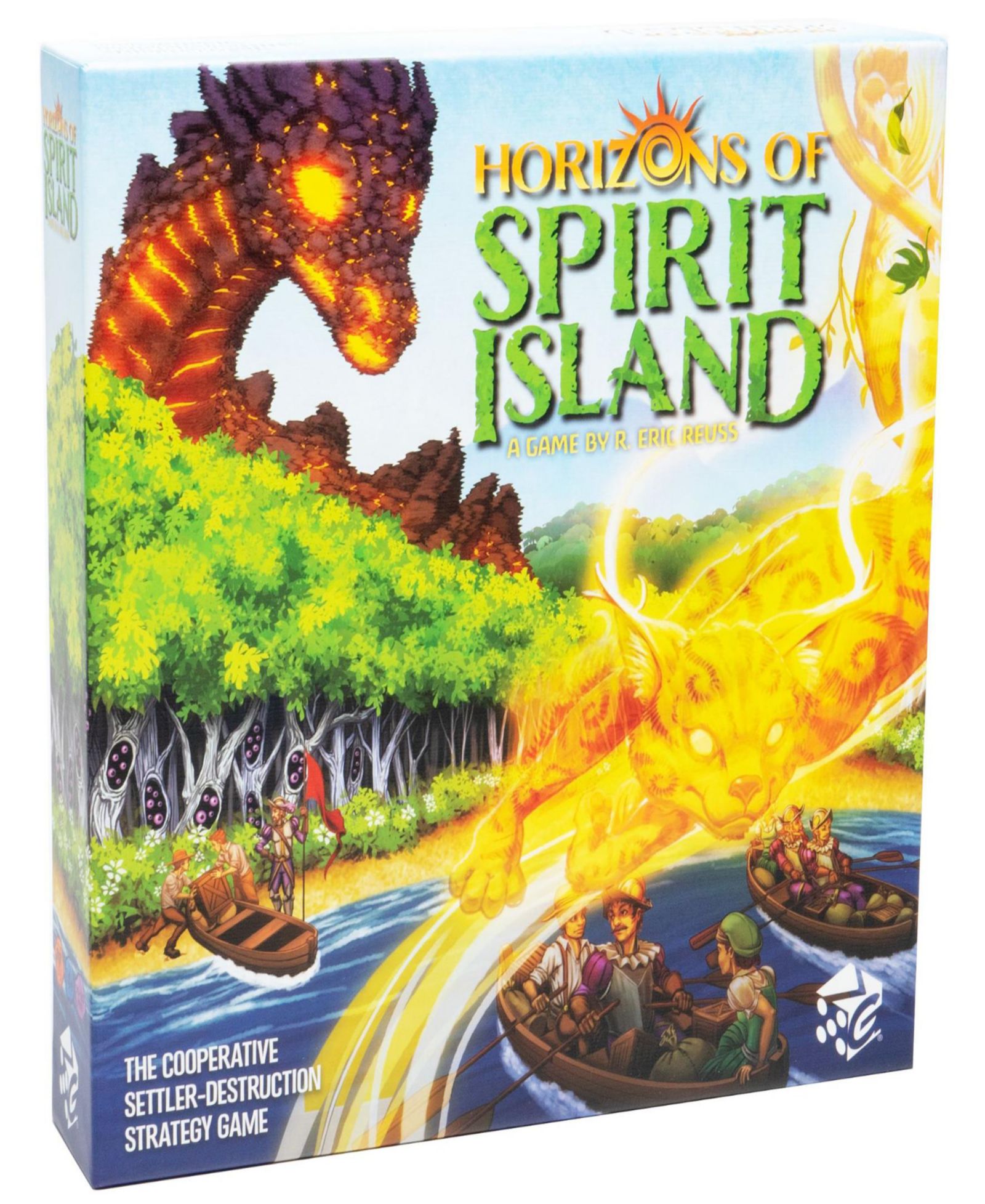 Настольная игра Greater Than Games Horizons of Spirit Island Strategy Board Game