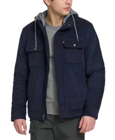 Мужская куртка Levi's® Men's Hooded Corduroy Zip Jacket