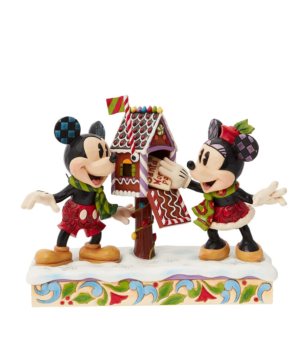 Фигурка Jim Shore Mickey and Minnie Mouse Mailing Letters