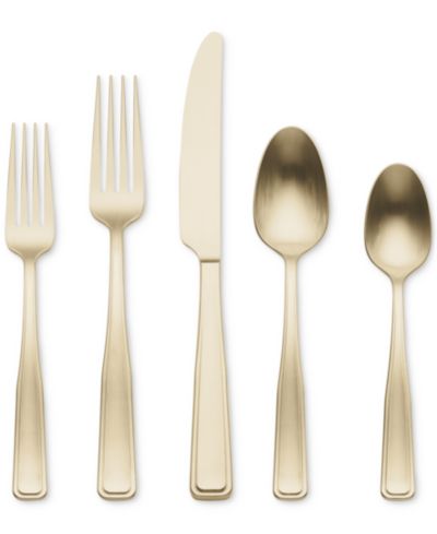Набор столовых приборов Oneida Reid Champagne, 20-Pc. Set, Service for 4
