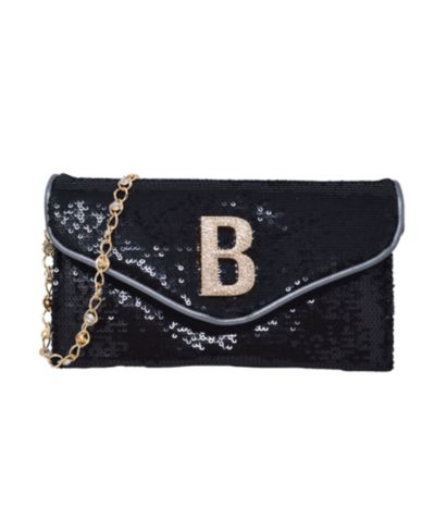 Bebe Miro crossbody clutch с пайетками