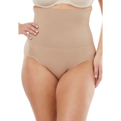 Женские бесшовные трусики с высокой талией Secret Solutions Women's Instant Shaper Medium Control