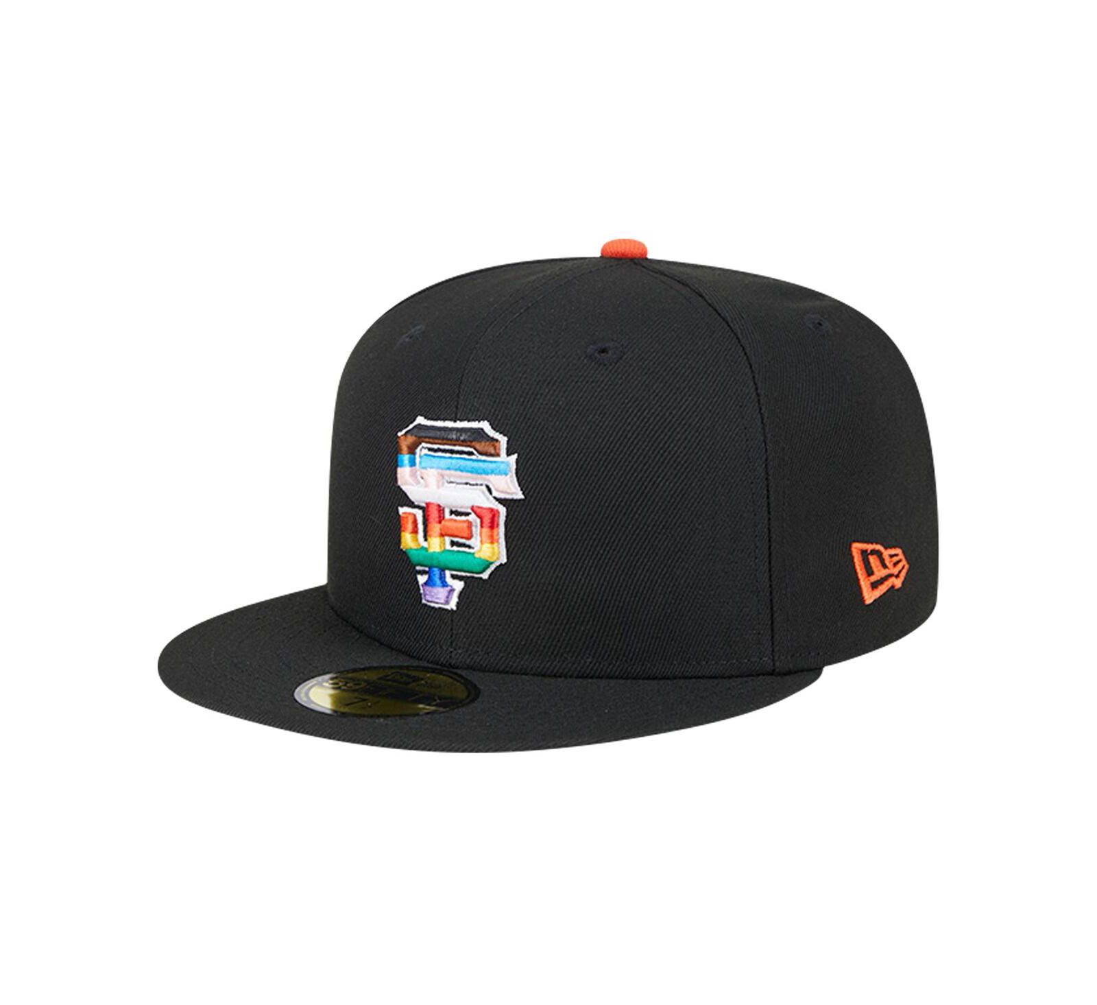 New Era Men's Black San Francisco Giants 2024 Pride on Field 59FIFTY Fitted Hat