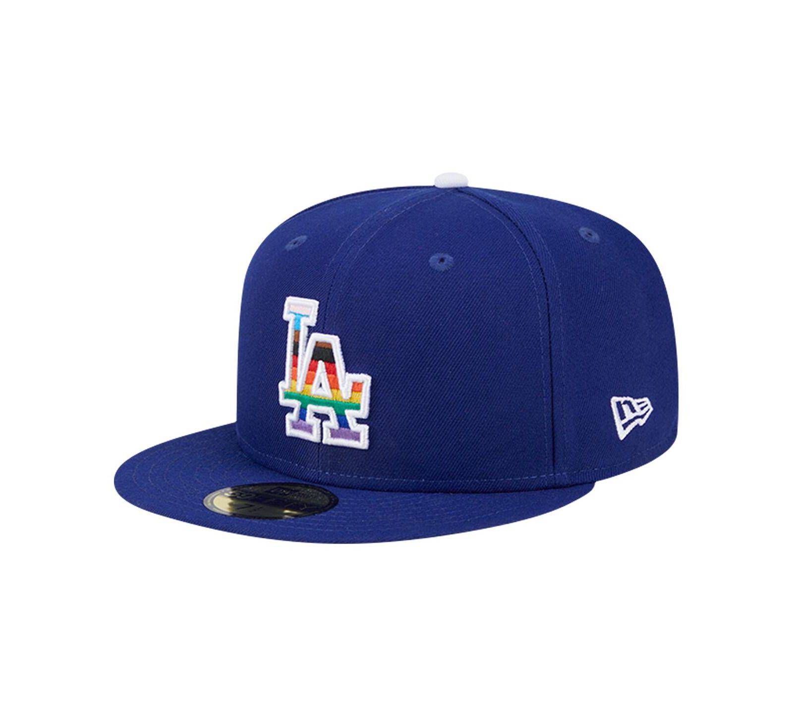 New Era Men's Royal Los Angeles Dodgers 2024 Pride on Field 59FIFTY Fitted Hat