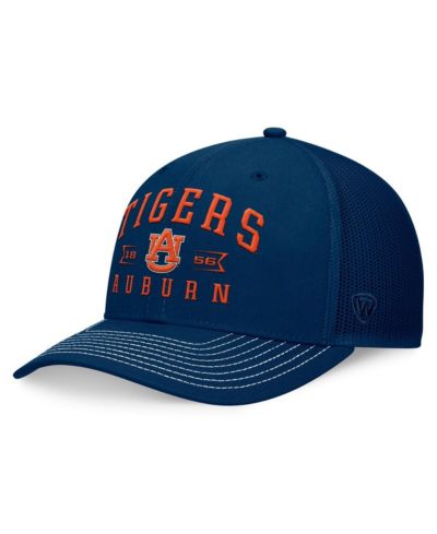 Мужская кепка Top of the World Navy Auburn Tigers Carson Trucker Adjustable Hat