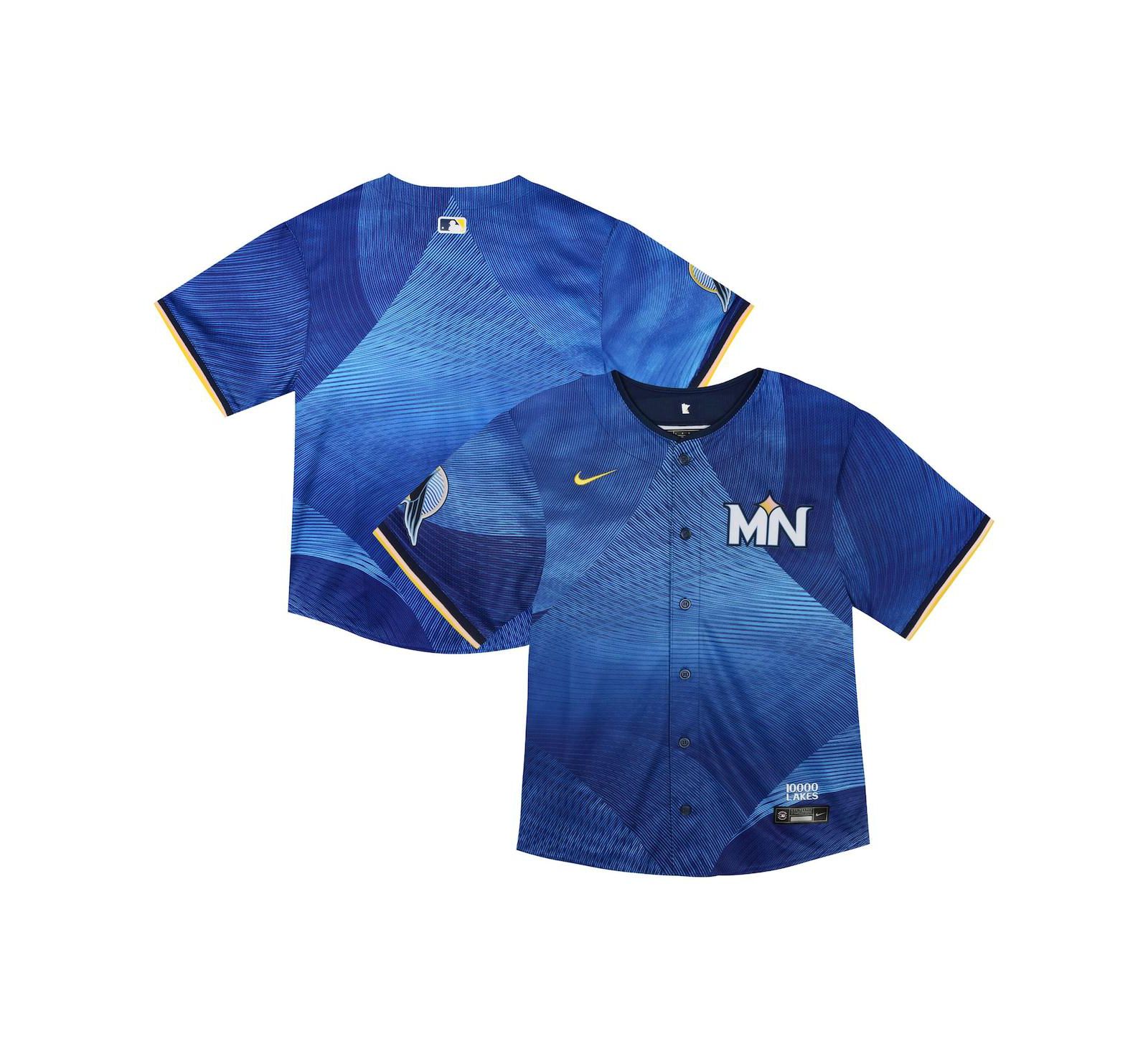 Nike Детская джерси Minnesota Twins City Connect Team Limited, темно-синий