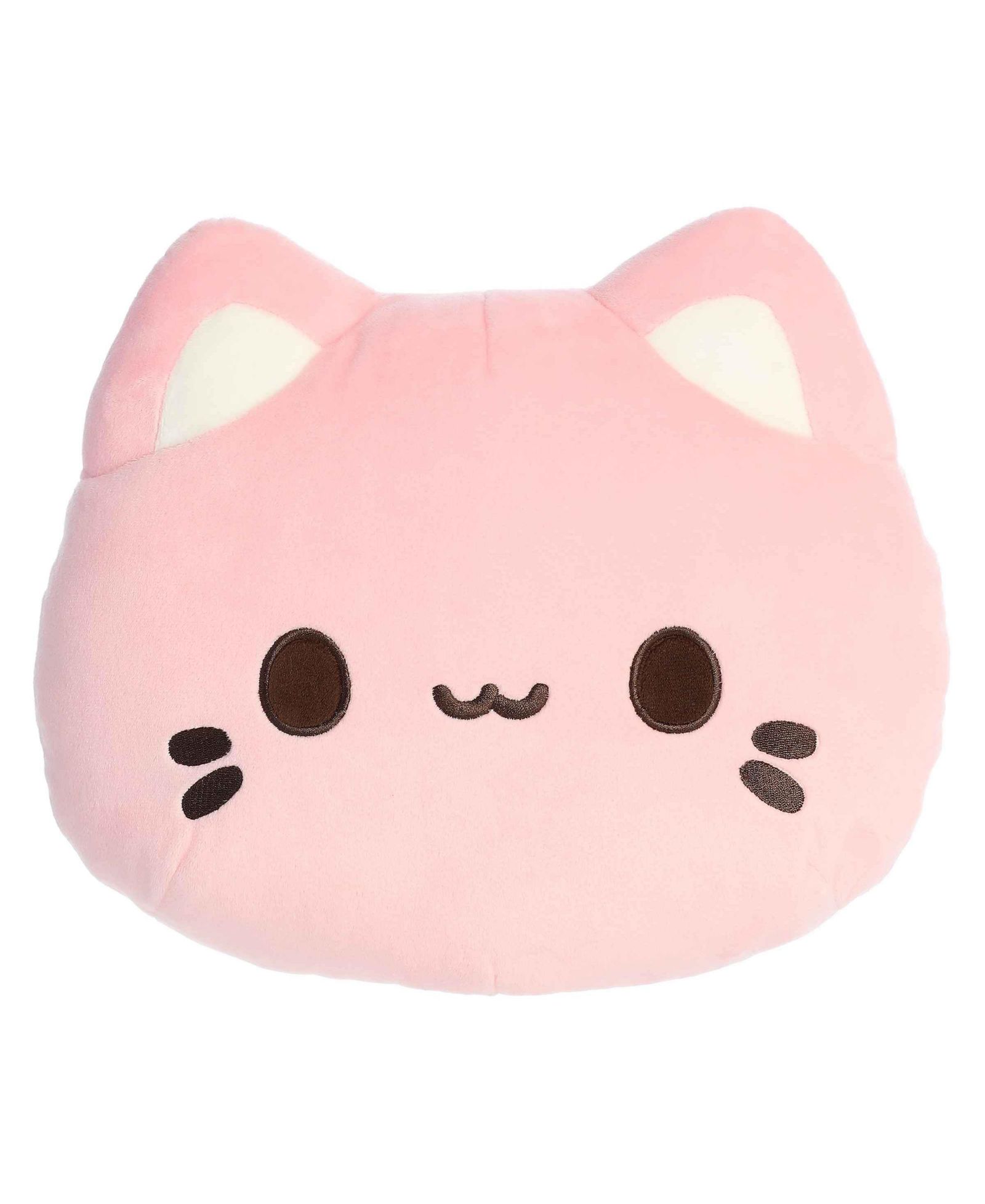 Мягкая игрушка Aurora Meowchi Face Tasty Peach Strawberry 10"