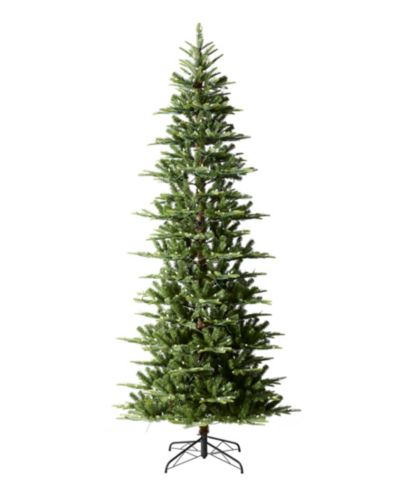 Glitzhome искусственная елка 9ft Green Slim Fir с 500 огнями