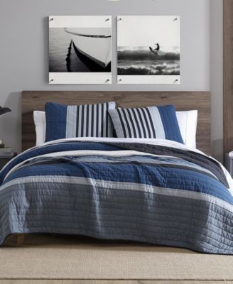 Nautica Rendon Reversible 3 Piece Quilt Set, King