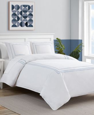 Nautica Alden 3 Piece Duvet Cover Set, Full/Queen