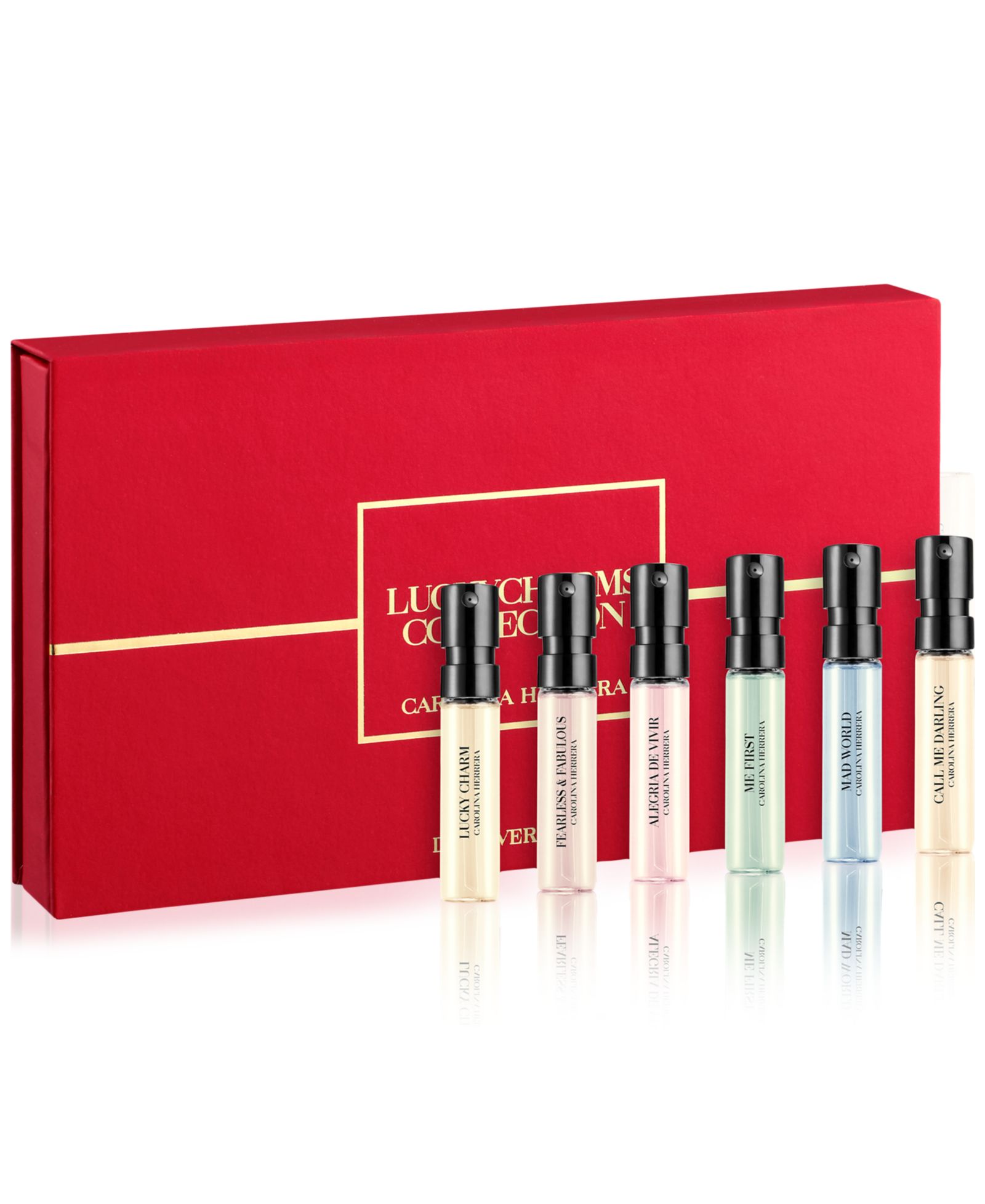 Carolina Herrera набор ароматов Luckycharms, 6 шт.