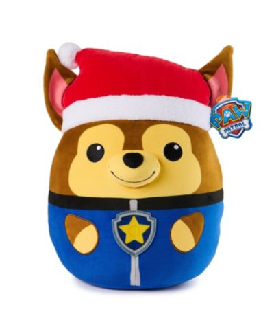 Paw Patrol мягкая игрушка Chase Squish, зимний праздник