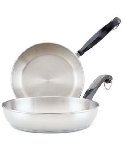 Набор сковородок Farberware Classic Series Stainless Steel, 8.25-Inch и 10-Inch