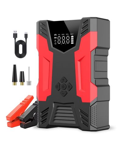 Alpha Digital 3000A Peak Portable Car Jump Starter with 150PSI Tire Inflator