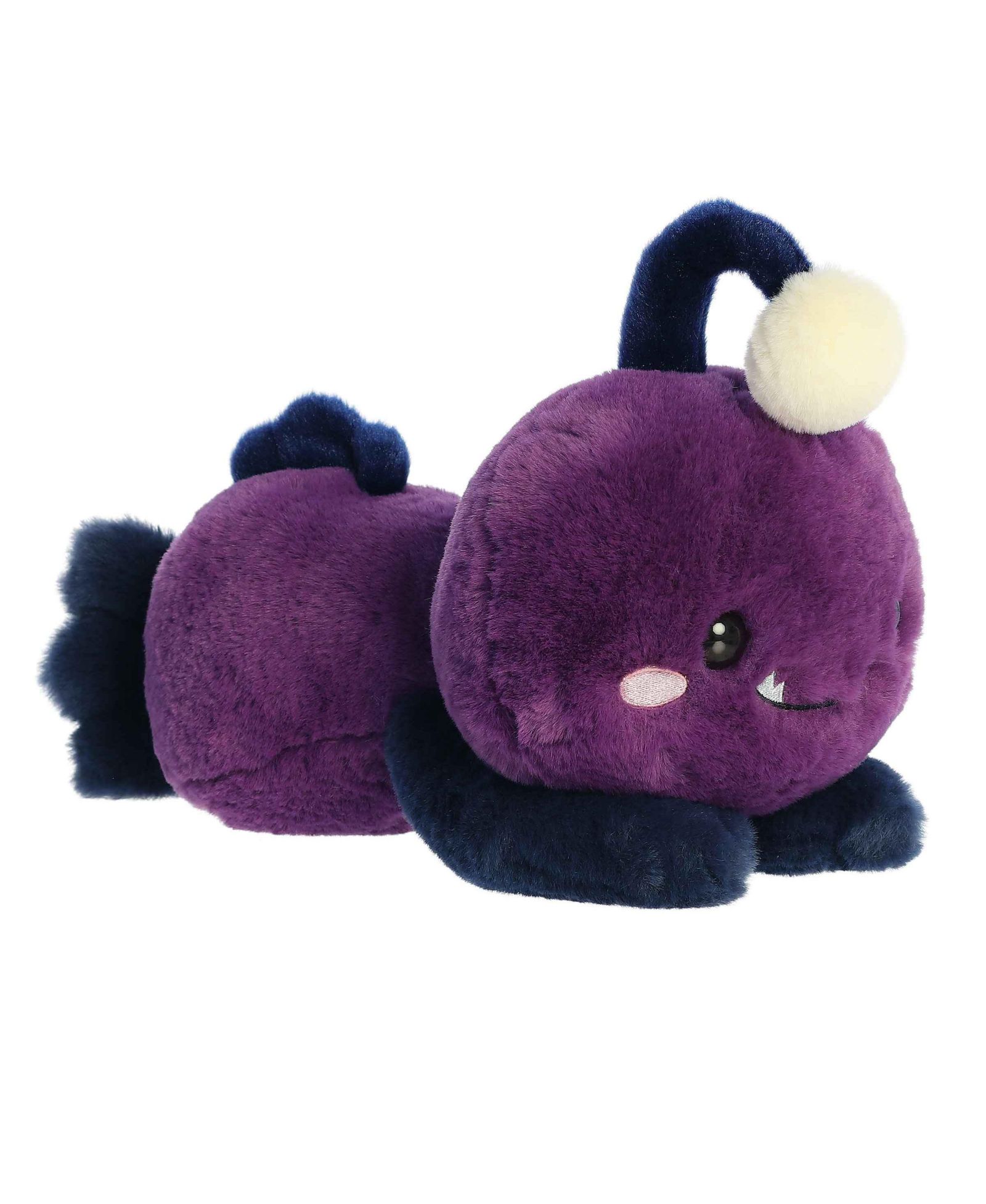 Мягкая игрушка Aurora Small Ani Angler Fish Purple 9"