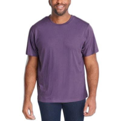 KingSize Men's Shrink Less Lightweight Crewneck T-Shirt