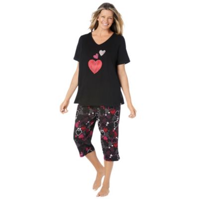 Black multi hearts