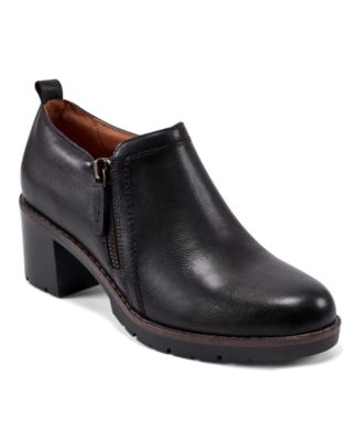 Easy Spirit Women's Cosa eFlex Side Zip Block Heel Shooties
