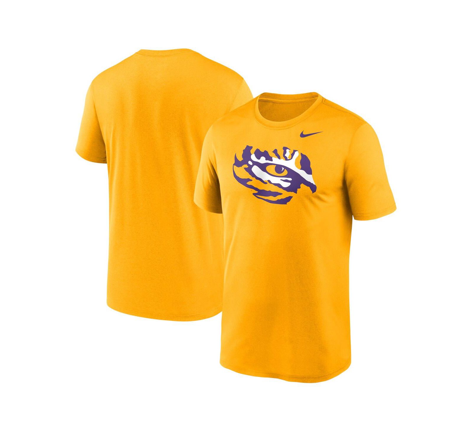 Nike Men's Gold LSU Tigers Primetime Legend Alternate Logo T-Shirt