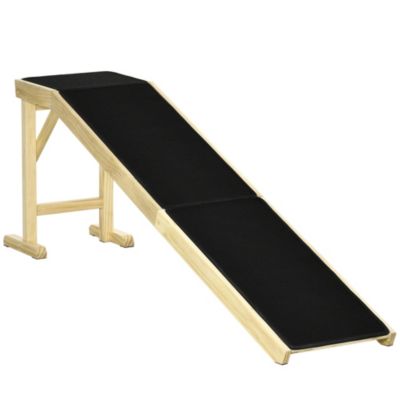 Premium Carpet Pet Ramp - Easy Access for Cats, Dogs, and Puppies